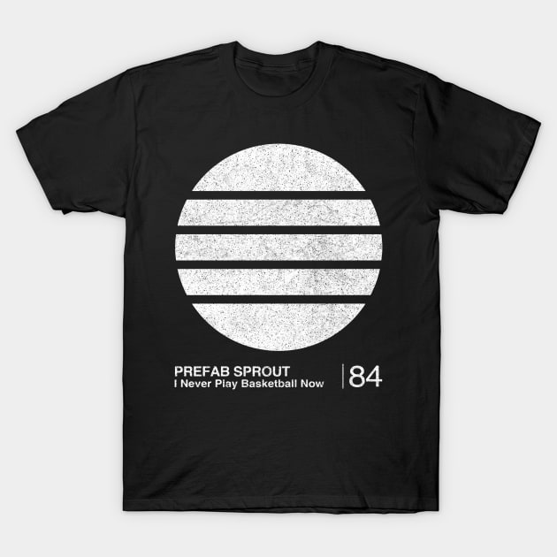 Prefab Sprout / Minimalist Graphic Fan Artwork Design T-Shirt by saudade